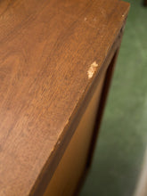 Load image into Gallery viewer, Walnut 3 drawer Mid Century Dresser
