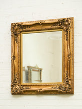 Load image into Gallery viewer, Ornate Gold Rectangle French Mirror

