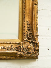 Load image into Gallery viewer, Ornate Gold Rectangle French Mirror
