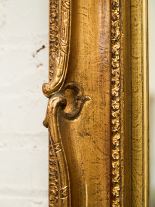Ornate Gold Rectangle French Mirror