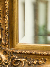 Load image into Gallery viewer, Ornate Gold Rectangle French Mirror
