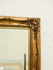Ornate Gold Rectangle French Mirror
