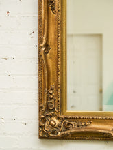 Load image into Gallery viewer, Ornate Gold Rectangle French Mirror
