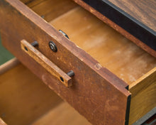 Load image into Gallery viewer, Walnut Executive Desk with Formica Top as Found
