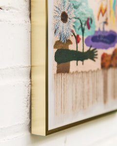 Dreamscape in Thread and Color Print