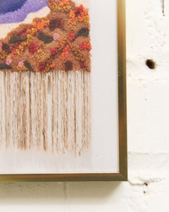 Dreamscape in Thread and Color Print