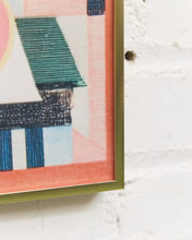 Load image into Gallery viewer, Geometric Still Life with Vases and Fruit
