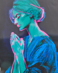 Prayers in Electric Blue