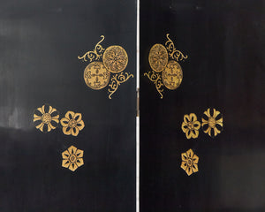 Japanese Golden Geisha Screen Room Divider