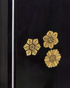 Japanese Golden Geisha Screen Room Divider