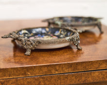 Load image into Gallery viewer, Vintage Chinese Enameled Footed Dish
