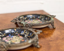 Load image into Gallery viewer, Vintage Chinese Enameled Footed Dish
