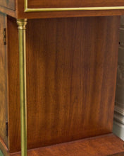 Load image into Gallery viewer, Mid-Century Modern Burl Wood Bar Cart by Weiman
