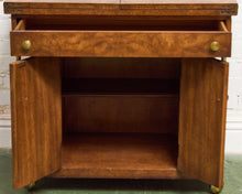 Load image into Gallery viewer, Mid-Century Modern Burl Wood Bar Cart by Weiman
