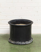 Load image into Gallery viewer, Black Vintage Planter
