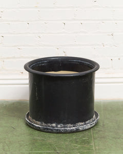 Black Vintage Planter