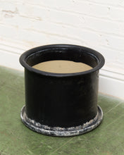 Load image into Gallery viewer, Black Vintage Planter
