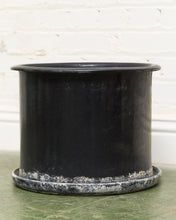 Load image into Gallery viewer, Black Vintage Planter
