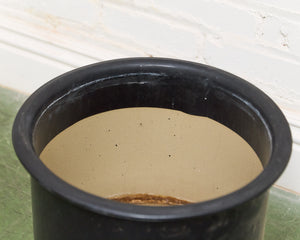 Black Vintage Planter
