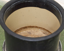 Load image into Gallery viewer, Black Vintage Planter
