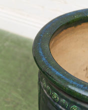 Load image into Gallery viewer, Large Chinese Turquoise-Glazed Jardinière, Ming Dynasty Planter
