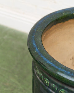 Large Chinese Turquoise-Glazed Jardinière, Ming Dynasty Planter