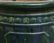 Load image into Gallery viewer, Large Chinese Turquoise-Glazed Jardinière, Ming Dynasty Planter
