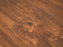 Load image into Gallery viewer, Walnut Rustic Mid Century Coffee Table

