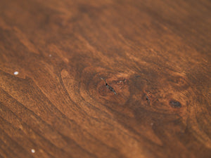 Walnut Rustic Mid Century Coffee Table