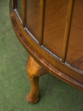 Load image into Gallery viewer, 1930s Bow Fronted Glazed Display Cabinet In Mahogany
