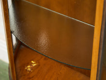 Load image into Gallery viewer, 1930s Bow Fronted Glazed Display Cabinet In Mahogany
