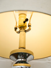 Load image into Gallery viewer, Beaded Chrome Lamp
