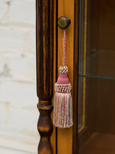Load image into Gallery viewer, Rare Antique Walnut Intarsia Showcase
