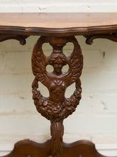 Load image into Gallery viewer, Angel Motif Mahogany Table
