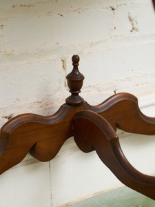 Angel Motif Mahogany Table