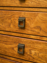 Load image into Gallery viewer, Oak Vintage Narrow Secretary Desk
