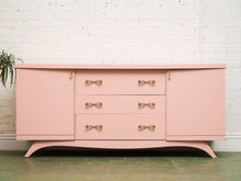 Load image into Gallery viewer, Pink Sweetheart Dresser Credenza
