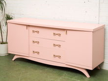 Load image into Gallery viewer, Pink Sweetheart Dresser Credenza
