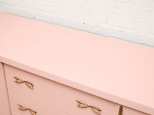 Pink Sweetheart Dresser Credenza