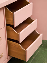 Load image into Gallery viewer, Pink Sweetheart Dresser Credenza
