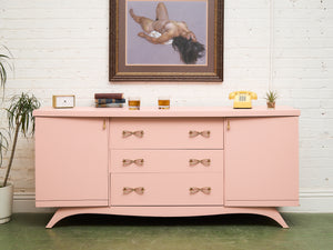 Pink Sweetheart Dresser Credenza