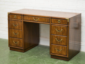 Vintage Mid-Century Accolade Drexel Campaign Desk