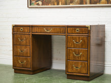 Load image into Gallery viewer, Vintage Mid-Century Accolade Drexel Campaign Desk
