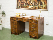 Load image into Gallery viewer, Vintage Mid-Century Accolade Drexel Campaign Desk
