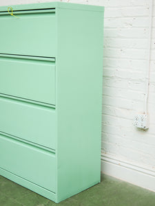 Mint 4 Drawer File Cabinet
