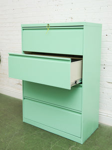Mint 4 Drawer File Cabinet