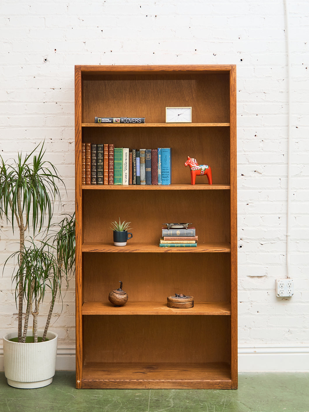 Oak Vintage Shelf