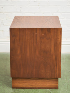 Pair of Scandi Nightstands with Plinth Base