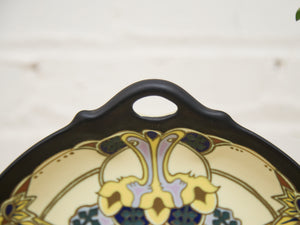 Royal Goedewaagen Gouda Pottery Plate Iris Collection
