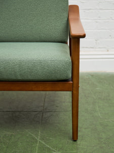 Danish Style Lounger in Green